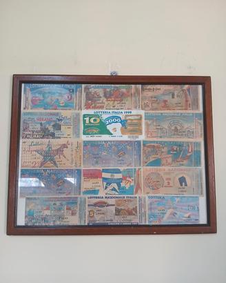 collezione biglietti lotteria 