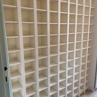 Scaffali libreria bianchi GNEDBY di Ikea