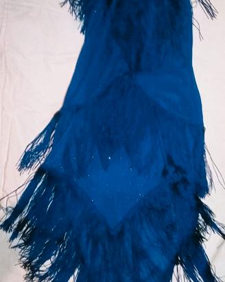 Vestito da ballo con frange