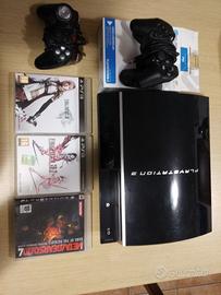 Console PS3 con 3 giochi e 2 controller 