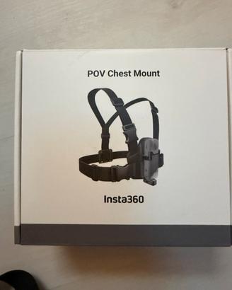 Pov supporto chest mount insta360 x5