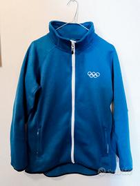 Felpa Pile con logo Olimpiadi