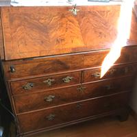 Ribalta in radica di Noce fine 700' Inglese