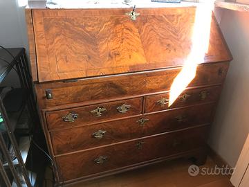 Ribalta in radica di Noce fine 700' Inglese