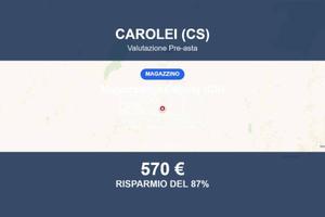 Immobile in asta di 32 m² a Carolei