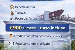 Bilocale a San Siro