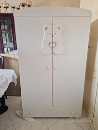 armadio cameretta neonato