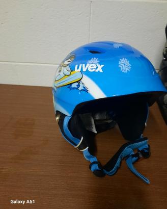 casco sci bimbo/a 4/6 anni regolabile