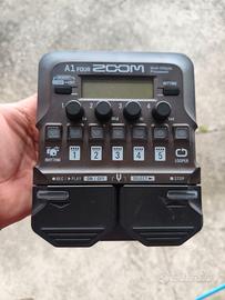 Zoom A1 Four – Pedaliera Multieffetto per Strument