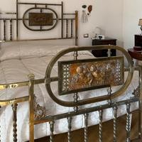 Letto in ottone fine 800