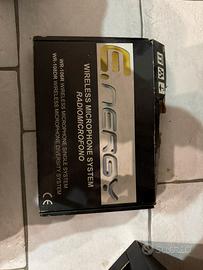 Radio microfono gelato con centralina marca energy