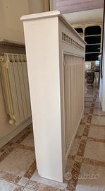 Copri termosifoni a griglia in legno