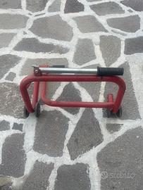Cavalletto alza moto posteriore