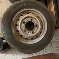 FIAT 500 tipo N,F:Cerchi 125/80R12 + Cofano+ altro