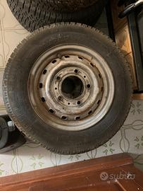 FIAT 500 tipo N,F:Cerchi 125/80R12 + Cofano+ altro