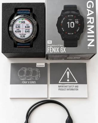 Garmin Fenix 6X Pro 51mm Multisport GPS Smartwatch