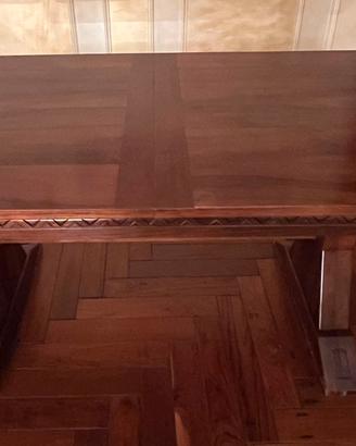 Tavola di legno antica rettangolare