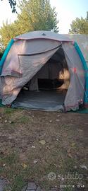  tenda 3/4 posti Decathlon gonfiabile 
