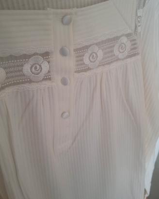 camicia elegante donna da notte mis 48.nuova