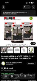 Pastiglie freni MT07