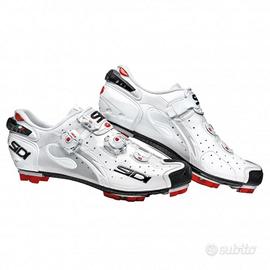 Sidi mtb drako carbon srs luc white white