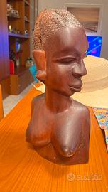 Busto donna afrucana anni 70