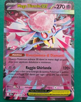 Mega Diancie EX 041/094 ita mint-Fiamme spettrali