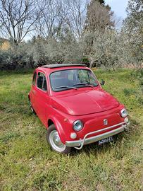 FIAT 500 L 1970 – Targa originale, pronta all'uso!