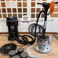 Levigatrice per parquet FLEXISAND + ASPIRATORE