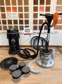 Levigatrice per parquet FLEXISAND + ASPIRATORE