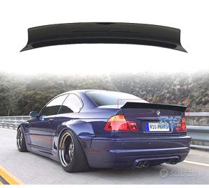 SPOILER BMW E46 COUPE 98-05 NERO LUCIDO DUCK TAIL