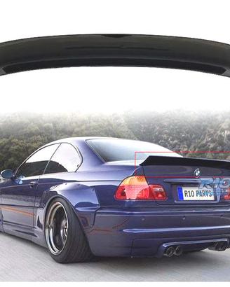 SPOILER BMW E46 COUPE 98-05 NERO LUCIDO DUCK TAIL