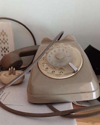 Telefono a disco vintage funzionante 