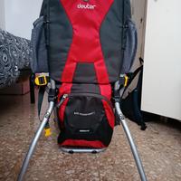 deuter kid comfort I zaino trekking porta bambini 