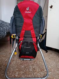 deuter kid comfort I zaino trekking porta bambini 