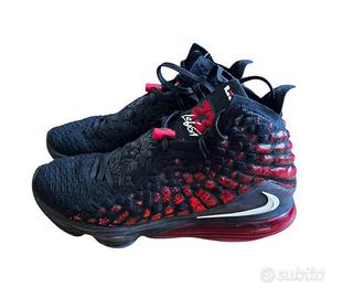 Nike Lebron 17 Infrared, taglia 47