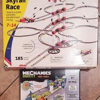 SKYRAIL RACE Quercetti + MECHANICS GRAVITY Geomag