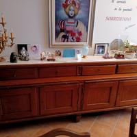 credenza  inizi 800 in larice