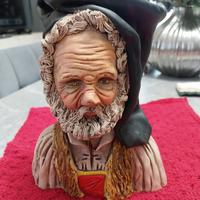 Mezzo Busto in ceramica artistica.