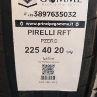 2 gomme 225 40 20 pirelli rft a196