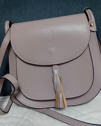 Borsa tracolla florence made in italy in vera pell