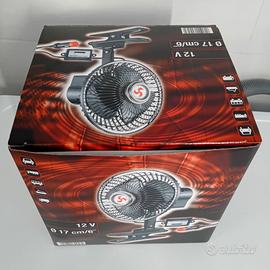 Ventilatore portatile oscillante per auto ecc..