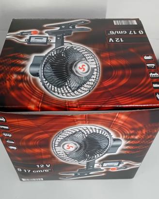 Ventilatore portatile oscillante per auto ecc..