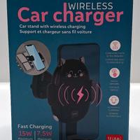 📱⚡ Supporto auto con ricarica wireless Legami