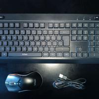 RedThunder K20 TKL Tastiera Wireless Gaming+Mouse