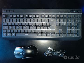 RedThunder K20 TKL Tastiera Wireless Gaming+Mouse