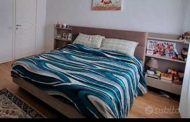 Letto matrimoniale contenitore