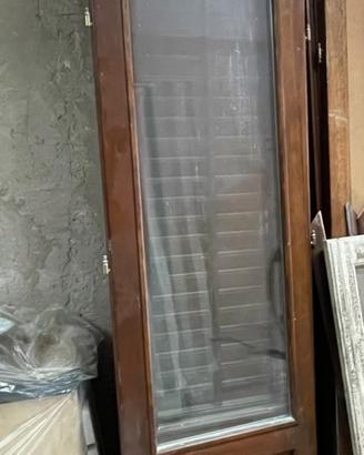 Apertura porta finestra + persiana