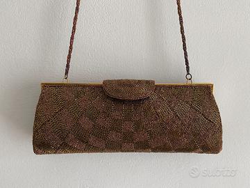 Pochette da cerimonia anni '60 boho vintage