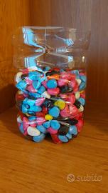 Sassi colorati arcobaleno per acquari